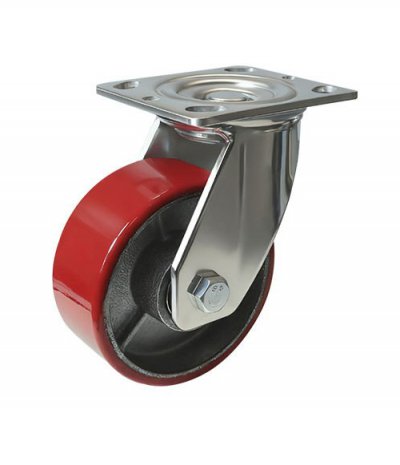 6" Schwerlast-Multimaterial-Lenkrolle