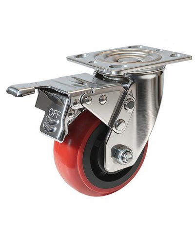 6" Schwerlast-Multimaterial-Lenkrolle